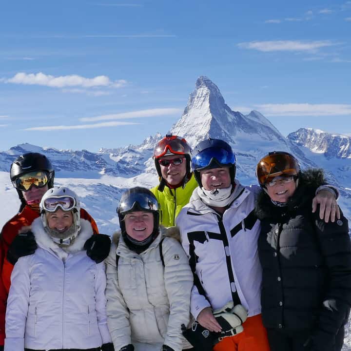 Cours de Ski pour Familles Cervinia courmayeur champoluc école de ski