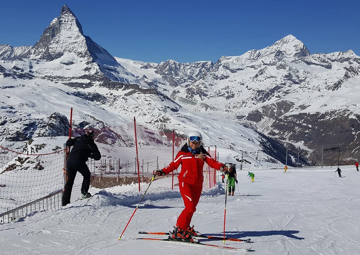 Cervinia Zermatt ski school