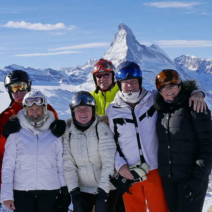 Cours de Ski pour Famille ski-unlimited école de ski cervinia courmayeur champoluc