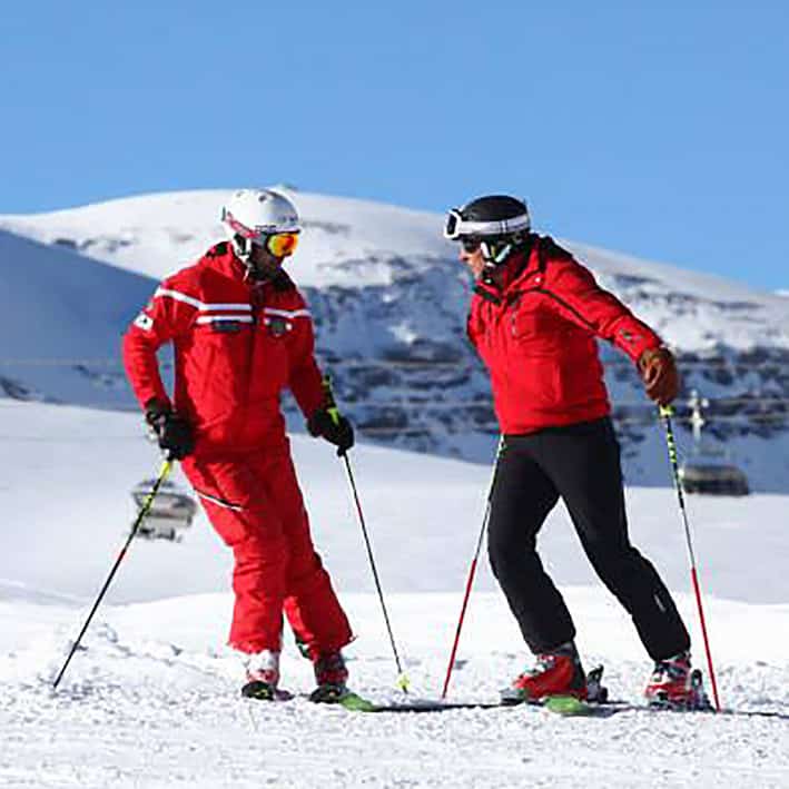 Private ski lessons courmayeur