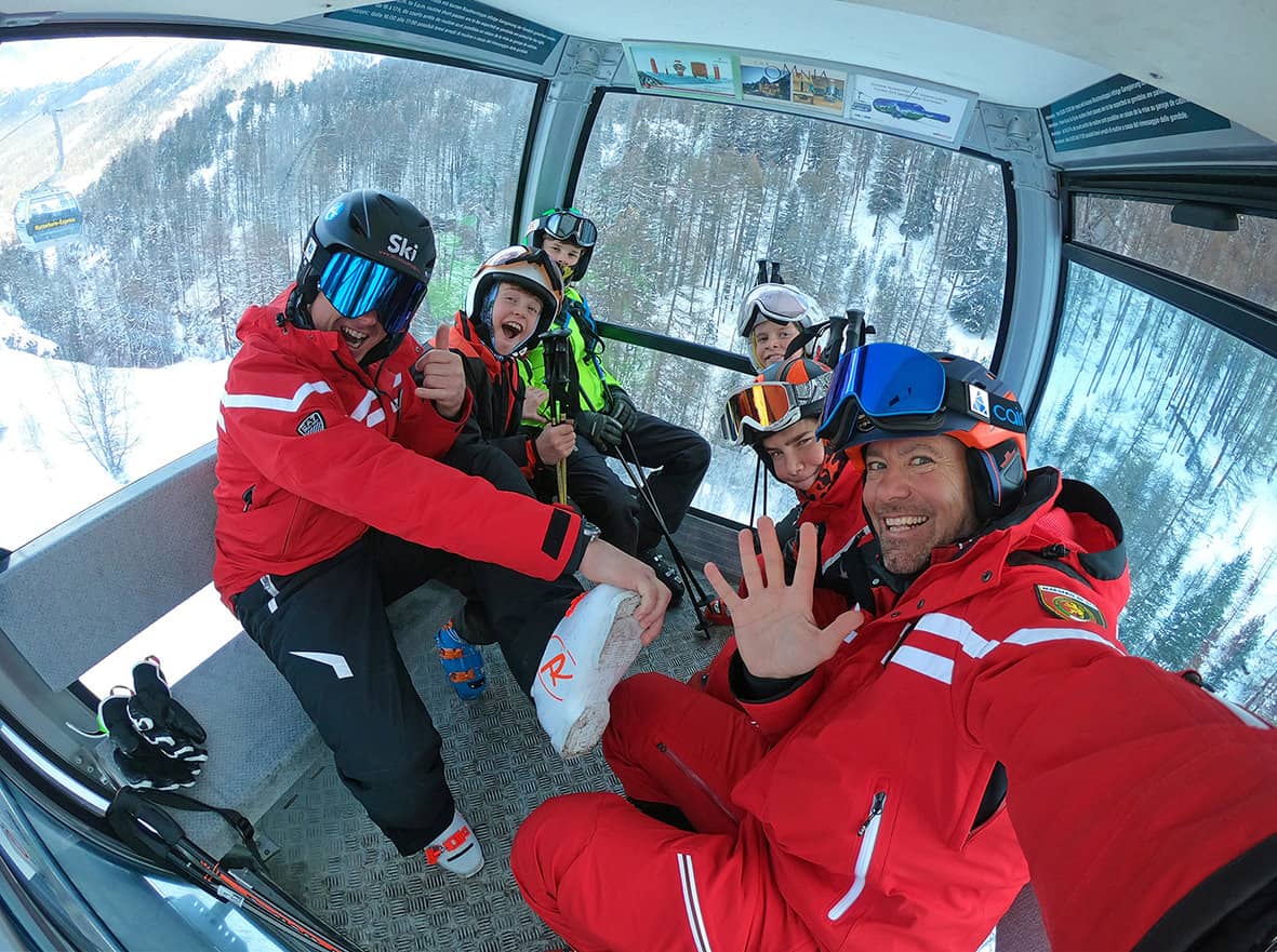 kids ski lessons courmayeur